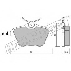 fri.tech. Σετ τακάκια 115.0
