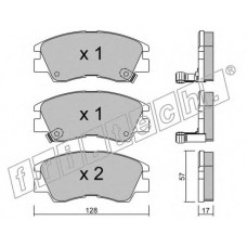 fri.tech. Σετ τακάκια 117.0