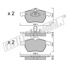 fri.tech. Σετ τακάκια 120.0