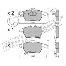 fri.tech. Σετ τακάκια 120.1