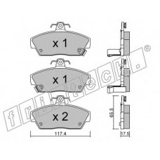 fri.tech. Σετ τακάκια 121.0