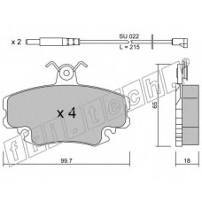 fri.tech. Σετ τακάκια 122.0W