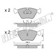 fri.tech. Σετ τακάκια 124.0