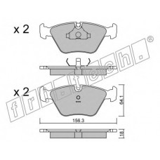 fri.tech. Σετ τακάκια 124.2