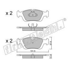 fri.tech. Σετ τακάκια 126.0