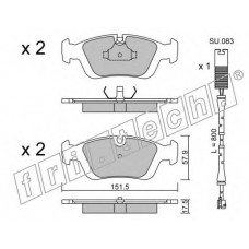 fri.tech. Σετ τακάκια 126.0W