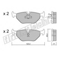 fri.tech. Σετ τακάκια 127.0