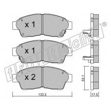 fri.tech. Σετ τακάκια 152.0