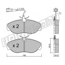 fri.tech. Σετ τακάκια 157.1