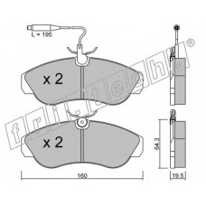 fri.tech. Σετ τακάκια 158.0