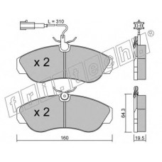fri.tech. Σετ τακάκια 158.1