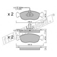 fri.tech. Σετ τακάκια 159.0