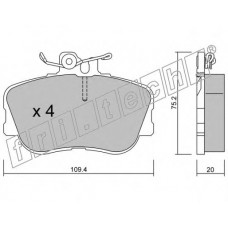 fri.tech. Σετ τακάκια 161.0