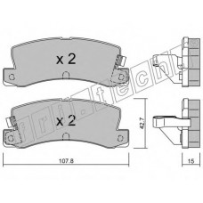 fri.tech. Σετ τακάκια 164.2
