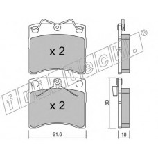 fri.tech. Σετ τακάκια 166.1