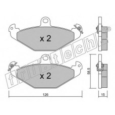 fri.tech. Σετ τακάκια 168.0