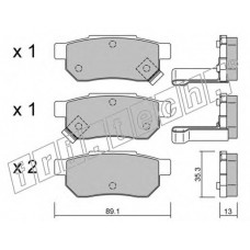 fri.tech. Σετ τακάκια 173.1