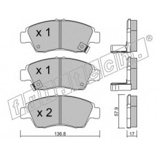 fri.tech. Σετ τακάκια 178.0
