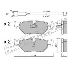 fri.tech. Σετ τακάκια 182.0W