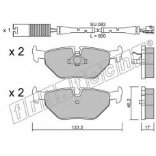 fri.tech. Σετ τακάκια 185.0W