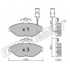 fri.tech. Σετ τακάκια 198.0