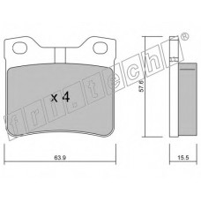 fri.tech. Σετ τακάκια 199.1