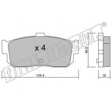 fri.tech. Σετ τακάκια 200.0
