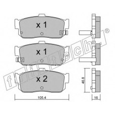 fri.tech. Σετ τακάκια 200.1
