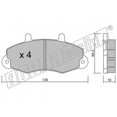 fri.tech. Σετ τακάκια 201.0