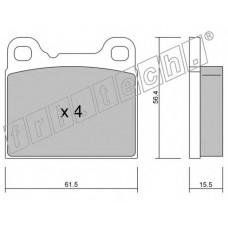 fri.tech. Σετ τακάκια 209.0