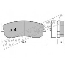 fri.tech. Σετ τακάκια 211.1