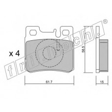 fri.tech. Σετ τακάκια 212.0