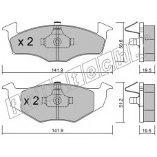 fri.tech. Σετ τακάκια 215.1