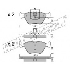 fri.tech. Σετ τακάκια 216.3
