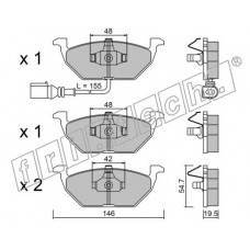 fri.tech. Σετ τακάκια 220.2