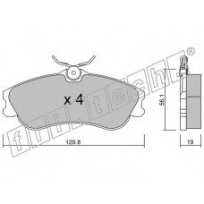 fri.tech. Σετ τακάκια 226.1
