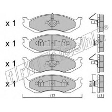 fri.tech. Σετ τακάκια 227.0