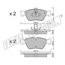 fri.tech. Σετ τακάκια 228.0
