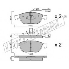 fri.tech. Σετ τακάκια 229.0
