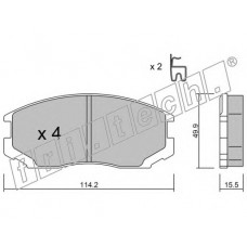 fri.tech. Σετ τακάκια 230.1