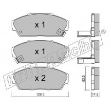 fri.tech. Σετ τακάκια 234.0