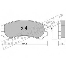 fri.tech. Σετ τακάκια 239.0