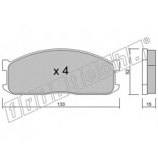 fri.tech. Σετ τακάκια 241.0