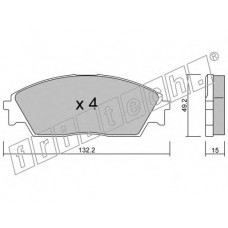fri.tech. Σετ τακάκια 245.0
