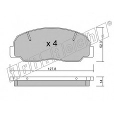 fri.tech. Σετ τακάκια 248.0
