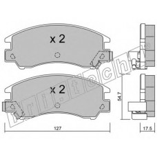 fri.tech. Σετ τακάκια 250.0
