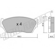 fri.tech. Σετ τακάκια 255.0