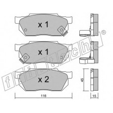 fri.tech. Σετ τακάκια 256.1