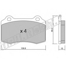 fri.tech. Σετ τακάκια 260.2