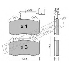 fri.tech. Σετ τακάκια 260.4